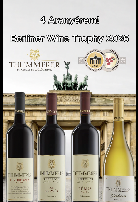 Berliner Wine Trophy magyar sikerek