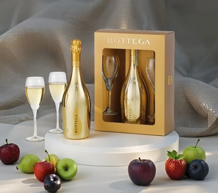 Bottega Gold Prosecco díszdobozban – Valentin-nap