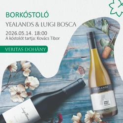 Yealands & Luigi Bosca Borkóstoló - 2026. május 14. Csütörtök 18:00