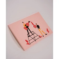 Modern boros ajándék – Vászonkép borimádóknak | borkereskedes.hu