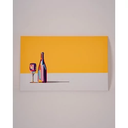 Minimal Boros kép – Vászonkép borimádóknak | borkereskedes.hu