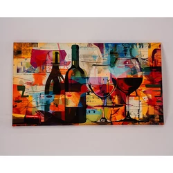 Boros ajándék - Színek, borok, élmények vászonkép | borkereskedes.hu