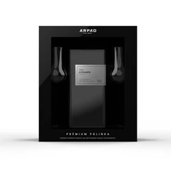 Árpád Prémium Gyömbér Párlat (0,5l)(40%) DD+ 2 pohár - Veritas - borkereskedes.hu Árpád Prémium Gyömbér Párlat (0,5l)(40%) DD+ 2 pohár - Veritas - borkereskedes.hu