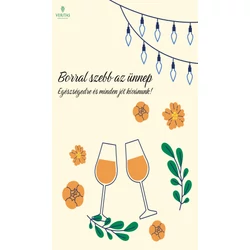 Boros Üdvözlőkártya