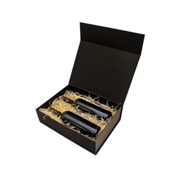 Díszdoboz mágneszárral fekete - Veritas - borkereskedes.hu