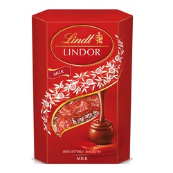 Lindor Milk tejcsokoládé golyók díszdobozban-Veritas- borkereskedes.hu