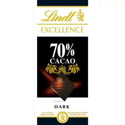 Lindt Excellence 70% Cocoa étcsokoládé - Veritas - borkereskedes.hu