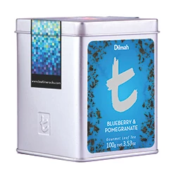 Dilmah tea T-series blueberry és pomegranate  (szálas)-Veritas Borwebshop