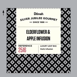 Dilmah tea  exceptional piramis filter elderflower és apple-Veritas Borwebshop Dilmah tea  exceptional piramis filter elderflower és apple-Veritas Borwebshop