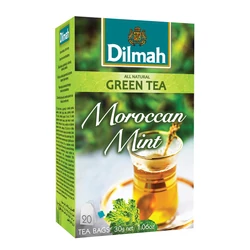 Dilmah moroccan mint green tea- mentás zöldtea-Veritas Borwebshop