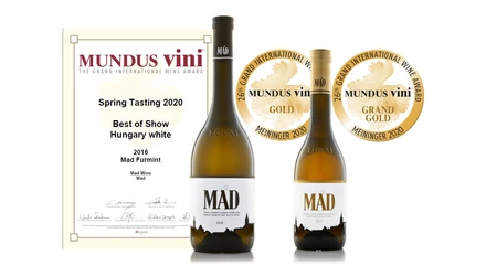 Tokaji Mád Furmint 2016, a legjobb magyar fehérbor – Mundus Vini