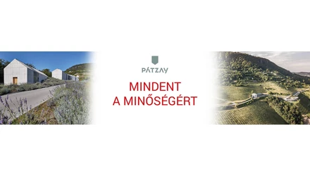 Pátzay Borbirtok: Bízunk a jövőben, hiszünk a minőségben és környezettudatosságban