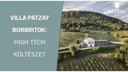 Pátzay Borok - High tech költészet – A Villa Pátzay borbirtoknál jártunk