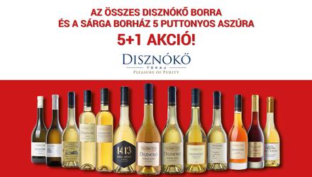 Disznókő akció - Sárgaborház aszú akció