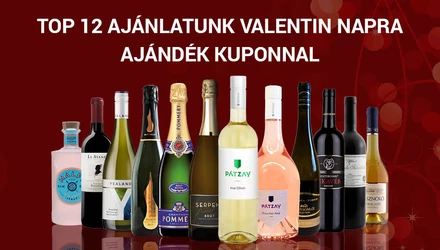 Top 12 bor Valentin napra 2022 - Ajándék Kuponnal