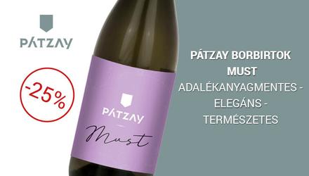 Mustot is kínálunk a Pátzay Borbirtoktól, Badacsonyból - Igazi szüreti hangulat