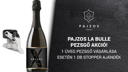 Tokaji Pezsgő - Pajzos La Bulle –Újabb nagyszerű buborékok Tokajból