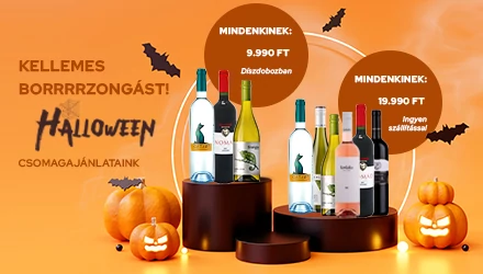 Halloween borcsomag - A kellemes BORzongáshoz