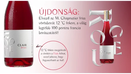 M. Chapoutier Rouge Clair 2023 - A hidegen fogyasztható vörösbor francia forradalma