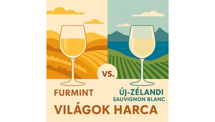 Furmint vs. Új-Zélandi Sauvignon Blanc - Világok harca – Két kontinens, két stílus