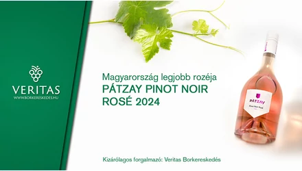 Az ország legjobb rozéja lett a Pátzay Pinot Noir Rosé 2024