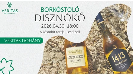 Disznókő Borkóstoló - 2026. április 30. Csütörtök