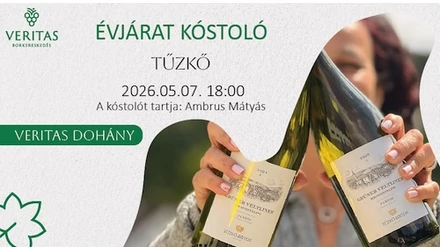 Tűzkő  Évjárat kóstoló - 2026. május 7. Csütörtök