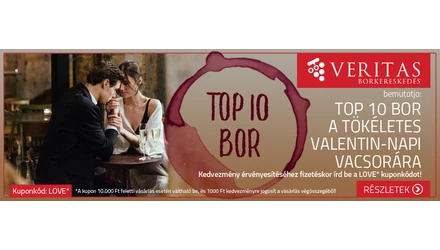 Top 10 bor Valentin napra