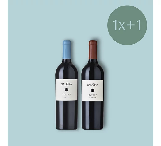 Sauska Cuvée 7 Siklós+Sauska Cuvée 7 Villány - Veritas - borkereskedes.hu