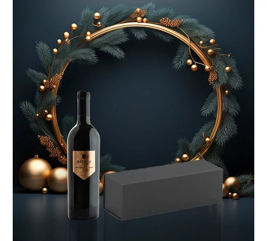 Boros díszdoboz Pátzay Cabernet  Sauvignon-nal | borkereskedes.hu