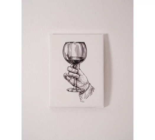 Boros ajándék - Koccintás vászonkép | borkereskedes