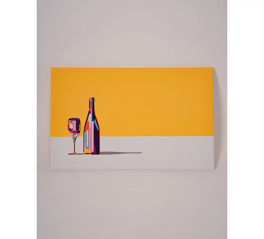 Minimal Boros kép – Vászonkép borimádóknak | borkereskedes.hu