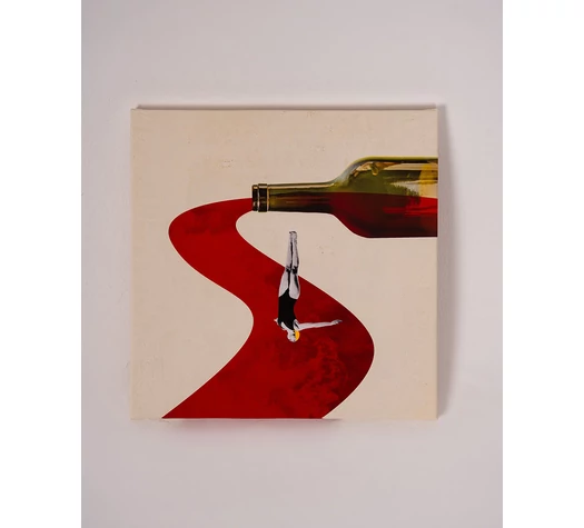 Táncoló Bor – Vászonkép borral és mozdulattal | borkereskedes.hu