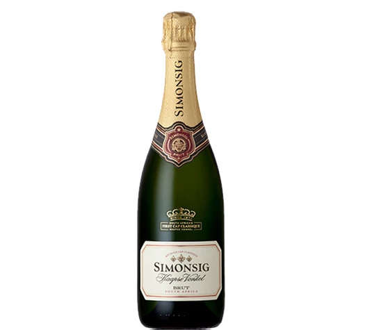 Pezsgő Dél-Afrikai - Simonsig Kaapse Vonkel Brut 2021-Veritas Borwebshop
