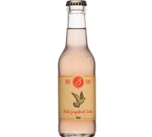 Three Cents Pink Grapefruit Soda - Veritas - borkereskedes.hu