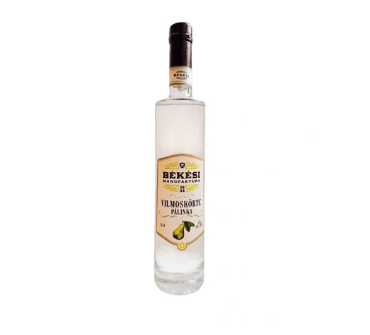 Békési Manufaktúra Vilmoskörte pálinka (0,5l)(40%)