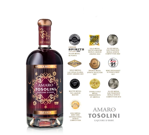 Bepi Tosolini Grappa Amaro Tosolini -Veritas Borwebshop