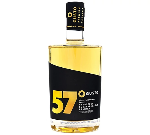 Gusto Érlelt Cserszegi Fűszeres Szőlőpálinka - Veritas - borkereskedes.hu