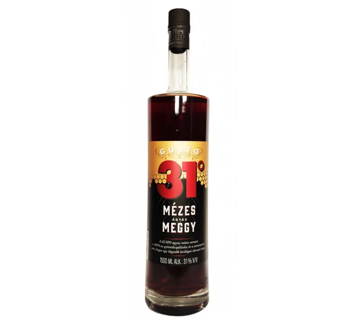 Gusto Mézes Ágyas Meggylikőr - Veritas - borkereskedes.hu