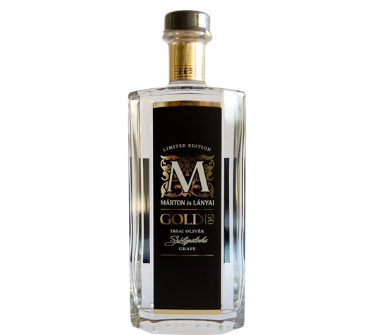 Márton és lányai GOLD Irsai Olivér Szőlőpálinka (0,5l)-Veritas Webshop