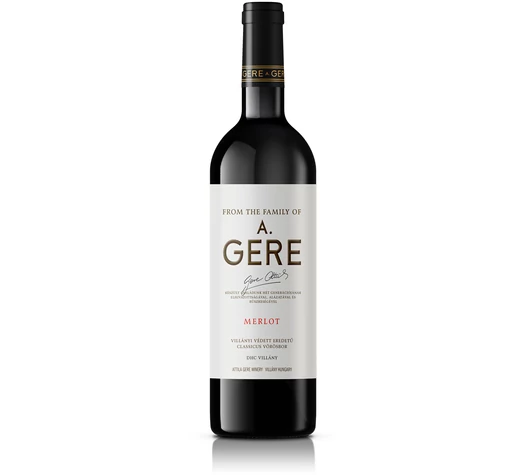 Gere Attila Merlot 2019-Villány Borvidék-Veritas Borkereskedes és Bor webshop