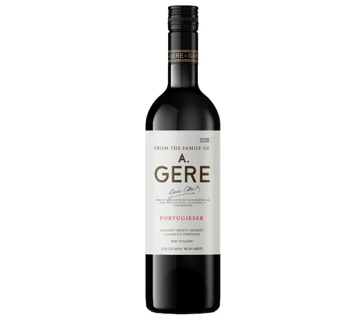 Gere A. Villányai Portugieser | borkereskedes.hu | Veritas Borkereskedés