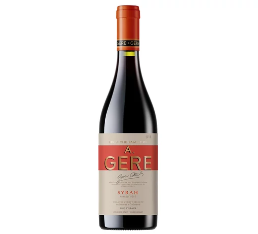 Gere A. Villányi Syrah 2021 | borkereskedes.hu | Veritas Borkereskedés