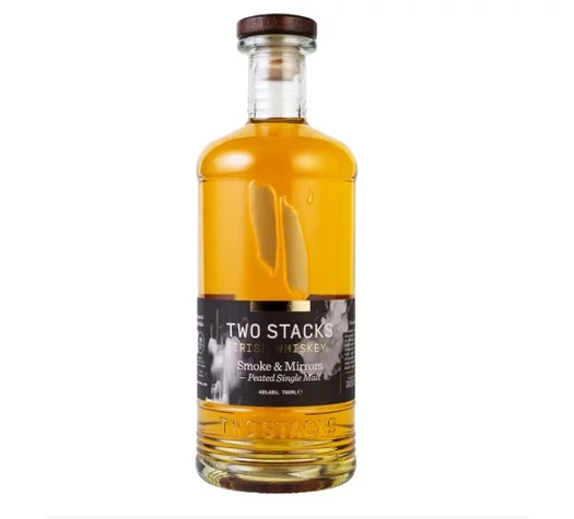 Two Stacks Smoke&amp;Mirrors Peated Stout Whiskey - Veritas 