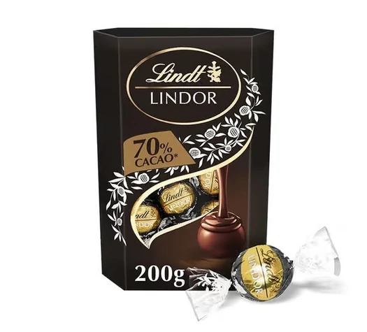 Lindor Dark 70% étcsokoládé golyók dd - Veritas - borkereskedes.hu