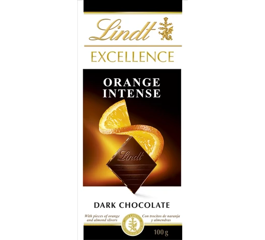 Lindt Excellence Dark Orange narancsos étcsokoládé - Veritas 