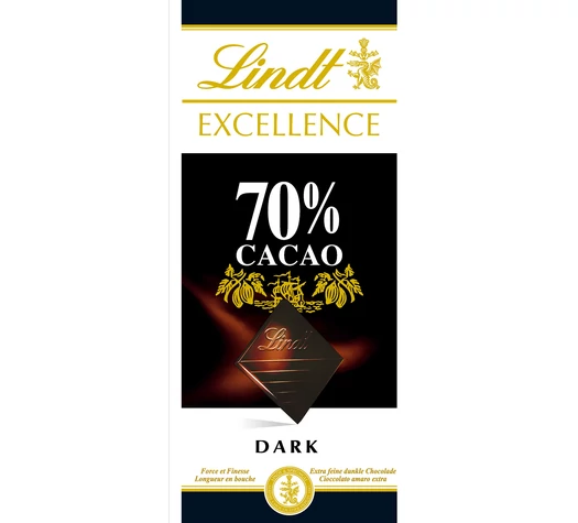 Lindt Excellence 70% Cocoa étcsokoládé - Veritas - borkereskedes.hu