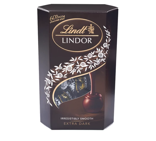 Lindor 60% Cacao étcsokoládé golyók dd - Veritas - borkereskedes.hu