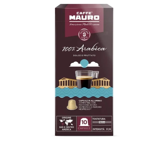 Mauro 100% Arabica Nespresso kompatibilis kapszula | borkereskedes.hu 