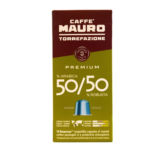 Mauro kávé Nespresso ALU Premium kapszulás kávé 10db/cs - Veritas